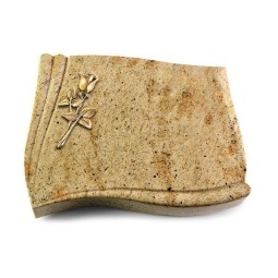 Grabstein Memory/Kashmir Rose 8 (Bronze)