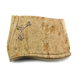 Grabstein Memory/Kashmir Rose 9 (Bronze)