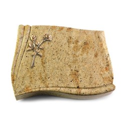 Grabstein Memory/Kashmir Rose 10 (Bronze)