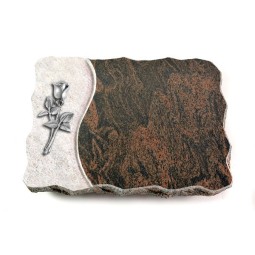 Grabplatte Barap Wave Rose 8 (Alu)