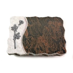 Grabplatte Barap Wave Rose 9 (Alu)