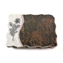 Grabplatte Barap Wave Rose 13 (Alu)