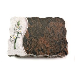 Grabplatte Barap Wave Orchidee (Color)