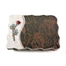 Grabplatte Barap Wave Rose 4 (Color)