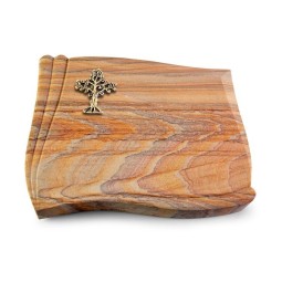 Grabstein Memory/Rainbow Baum 2 (Bronze)