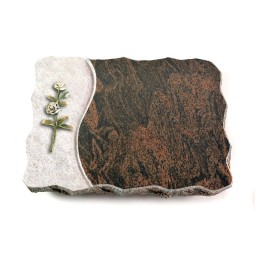 Grabplatte Barap Wave Rose 8 (Color)