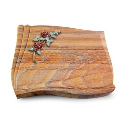 Grabstein Memory/Rainbow Rose 3 (Color)