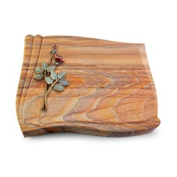 Grabstein Memory/Rainbow Rose 5 (Color)