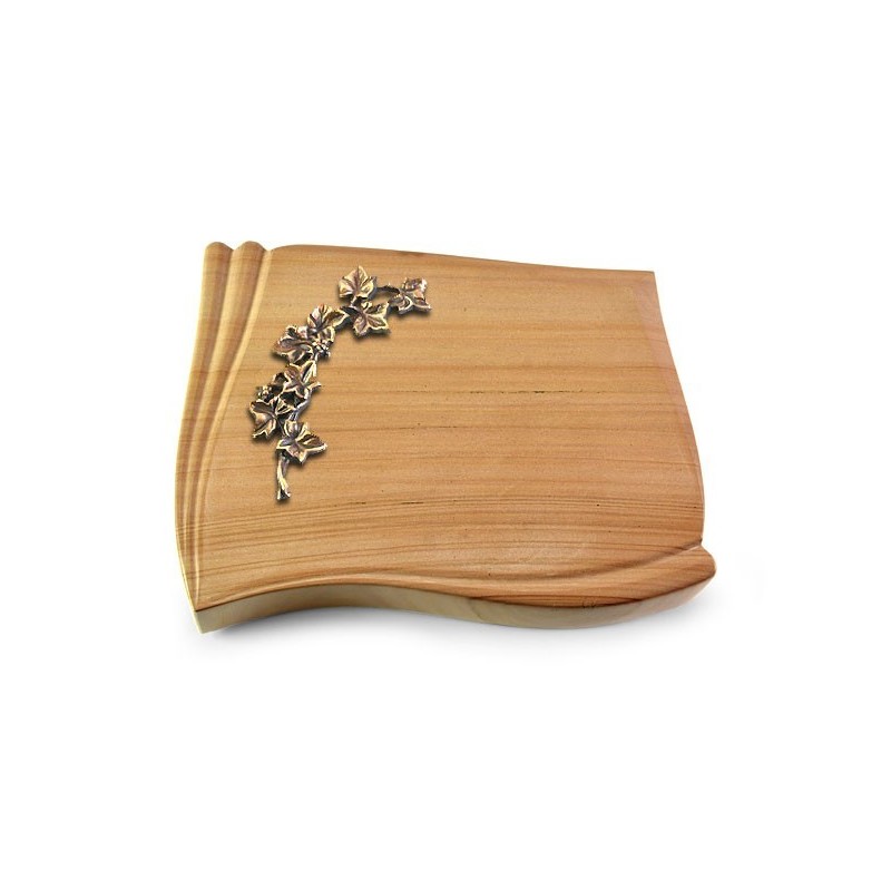 Grabstein Memory/Woodland Efeu (Bronze)