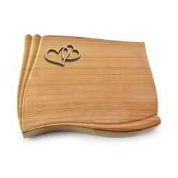 Grabstein Memory/Woodland Herzen (Bronze)