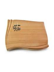 Grabstein Memory/Woodland Kreuz 1 (Bronze)