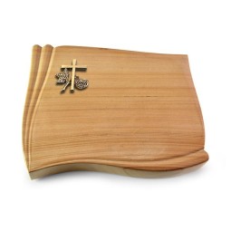 Grabstein Memory/Woodland Kreuz 1 (Bronze)