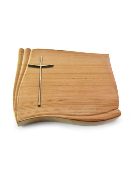 Grabstein Memory/Woodland Kreuz 2 (Bronze)