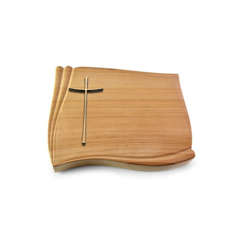 Grabstein Memory/Woodland Kreuz 2 (Bronze)