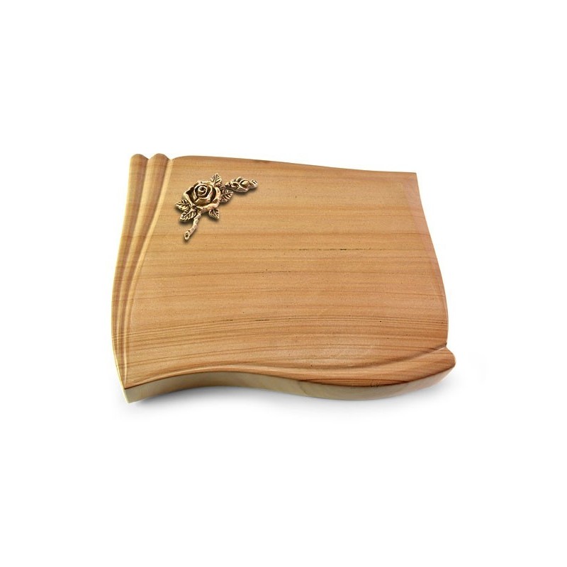 Grabstein Memory/Woodland Rose 1 (Bronze)