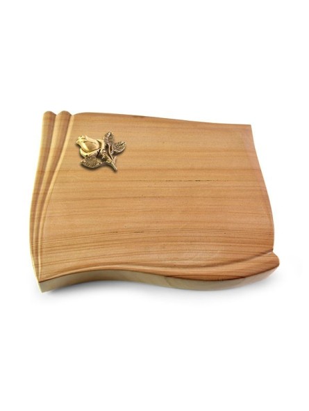 Grabstein Memory/Woodland Rose 3 (Bronze)