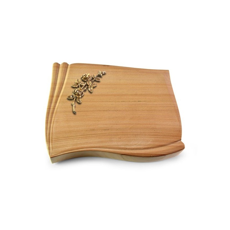 Grabstein Memory/Woodland Rose 5 (Bronze)