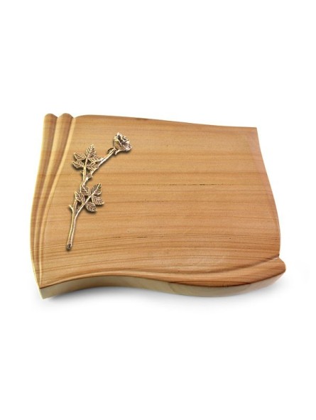 Grabstein Memory/Woodland Rose 9 (Bronze)