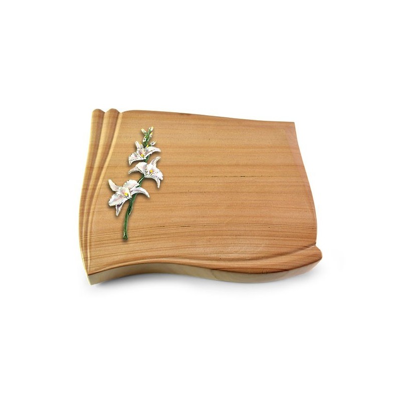 Grabstein Memory/Woodland Orchidee (Color)