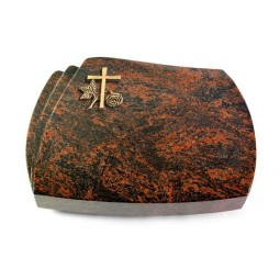 Grabstein Paris/Aruba Kreuz 1 (Bronze)