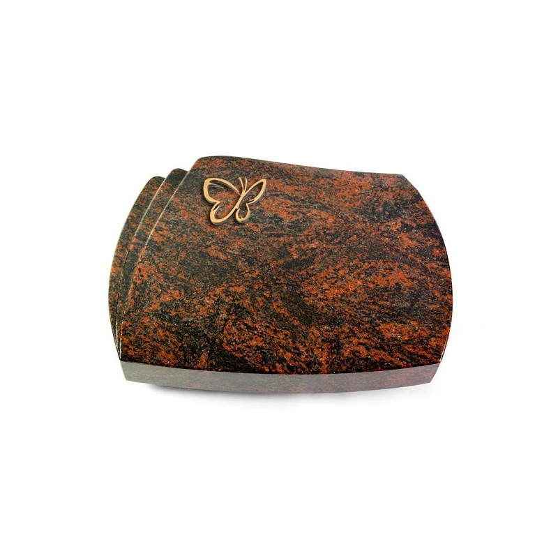 Grabstein Paris/Aruba Papillon (Bronze)