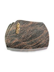 Grabstein Paris/Himalaya Maria (Bronze)