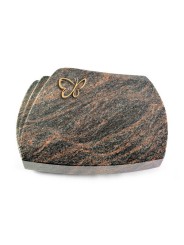 Grabstein Paris/Himalaya Papillon (Bronze)