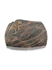 Grabstein Paris/Himalaya Rose 2 (Bronze)