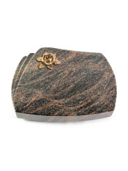 Grabstein Paris/Himalaya Rose 4 (Bronze)