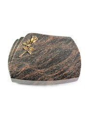 Grabstein Paris/Himalaya Rose 8 (Bronze)