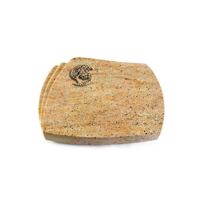 Grabstein Paris/Kashmir Baum 1 (Bronze)