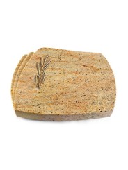 Grabstein Paris/Kashmir Ähren 1 (Bronze)