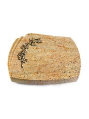 Grabstein Paris/Kashmir Efeu (Bronze)