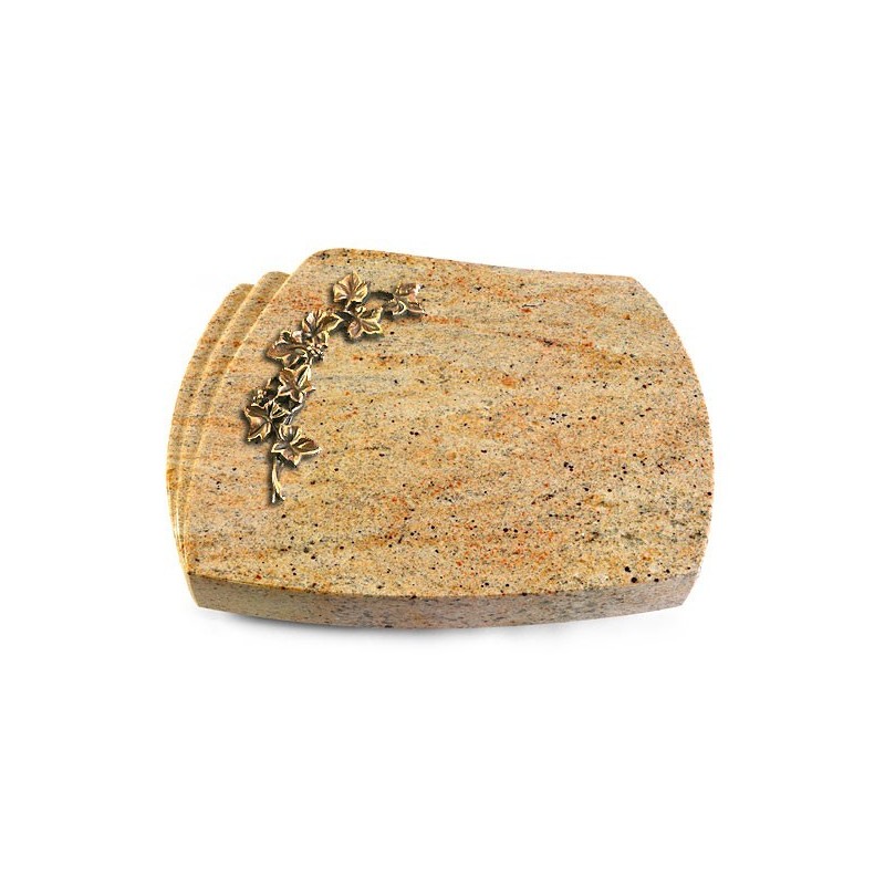 Grabstein Paris/Kashmir Efeu (Bronze)