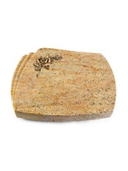 Grabstein Paris/Kashmir Rose 1 (Bronze)