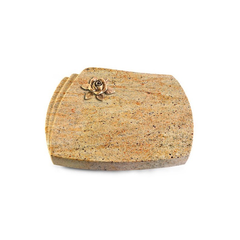 Grabstein Paris/Kashmir Rose 4 (Bronze)