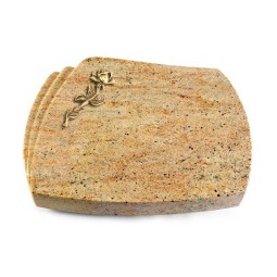 Grabstein Paris/Kashmir Rose 7 (Bronze)