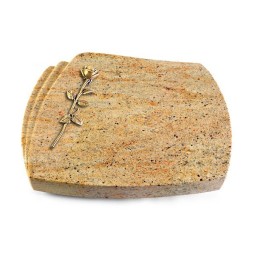 Grabstein Paris/Kashmir Rose 12 (Bronze)