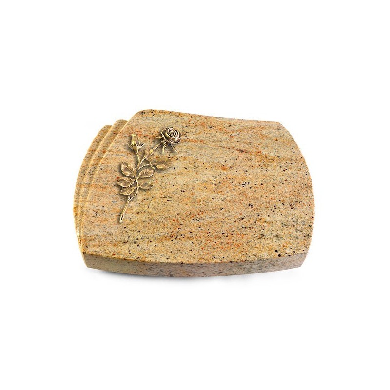 Grabstein Paris/Kashmir Rose 13 (Bronze)