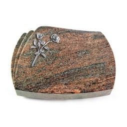 Grabstein Paris/Paradiso Rose 10 (Alu)