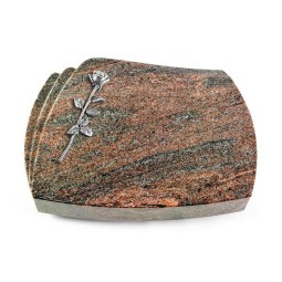 Grabstein Paris/Paradiso Rose 12 (Alu)