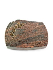 Grabstein Paris/Paradiso Efeu (Bronze)