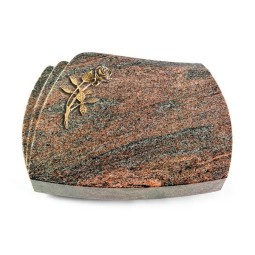 Grabstein Paris/Paradiso Rose 6 (Bronze)