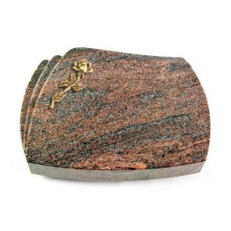 Grabstein Paris/Paradiso Rose 7 (Bronze)