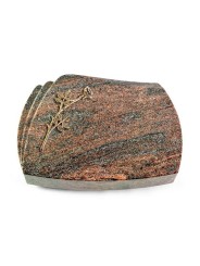 Grabstein Paris/Paradiso Rose 9 (Bronze)