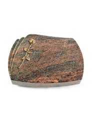 Grabstein Paris/Paradiso Rose 12 (Bronze)