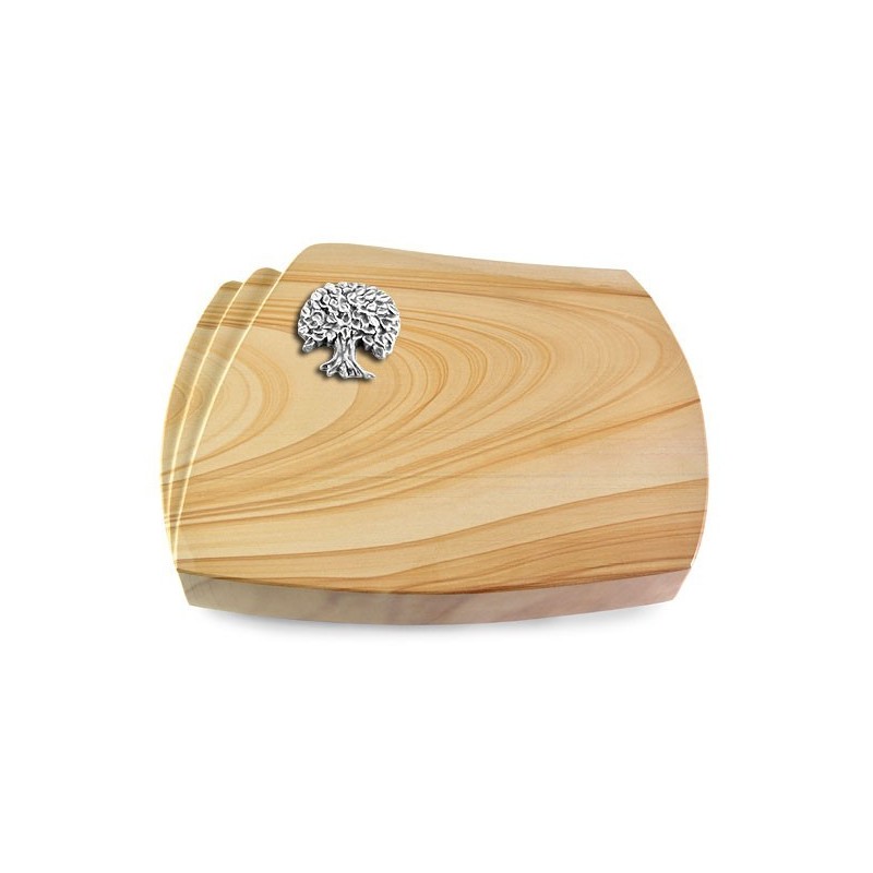 Grabstein Paris/Woodland Baum 3 (Alu)