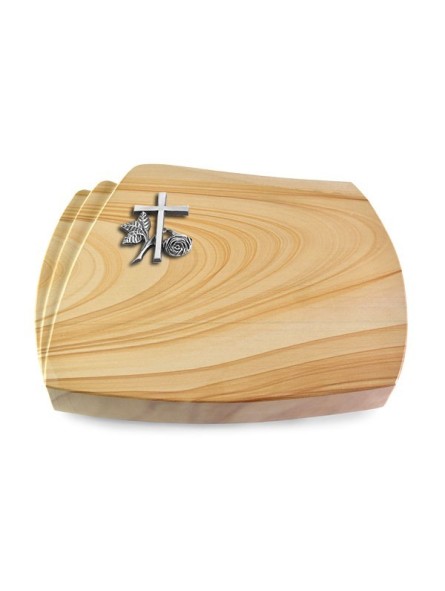 Grabstein Paris/Woodland Kreuz 1 (Alu)