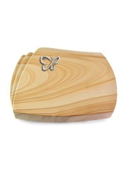 Grabstein Paris/Woodland Papillon (Alu)