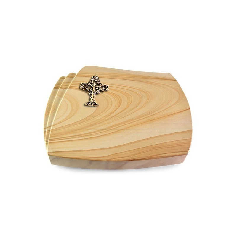 Grabstein Paris/Woodland Baum 2 (Bronze)